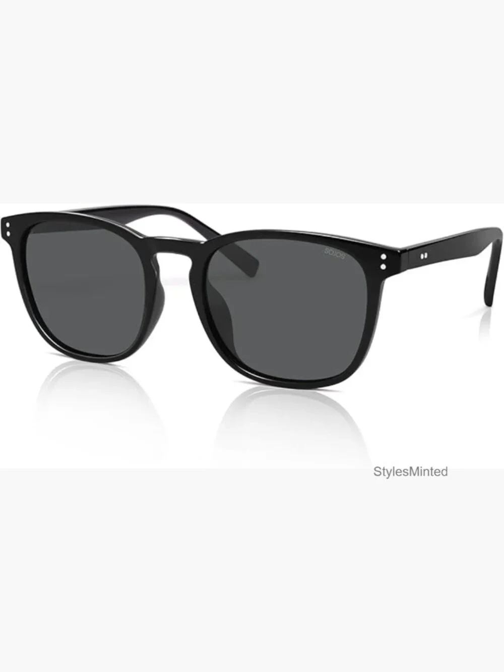 Unisex Rounded Square Polarized Sunglasses TR90 Frame UV400